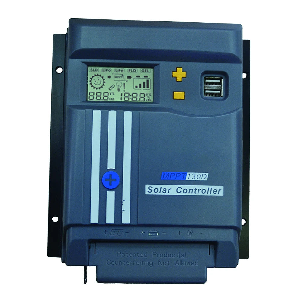 Solar MPPT Charge Controller 10A 20A 30A 40A Solar Panel MPPT LCD Display With WIFI 12V/24V Auto Battery Regulator Dual USB