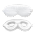 Custom Logo Luxury 100% Real Mulberry Silk Eyemask Set for Sleep Travel Yoga Nap