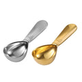Cross-border Hot Style 304 Stainless Steel Powder Coffee Spoon With 30ml 15ml Coffee Beans Baking Tools Teaspoons