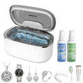 Sunled Gif Set Dental Clinic Ultrasonic Cleaner Machine Digital Portable Ultrasonic Cleaner Denture Mini with Cleaning Solution