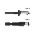 Hex Shank Shiitake Mushroom Fungus Plug Sawdust Spawn Inoculation Auger Drill Bit with Fixed Drilling Stopper for Logs