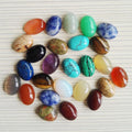 Hongzhuo Grinding and Polishing Grade Natural Gemstone 13*18mm Oval Cabochon Cut Stone Crafts