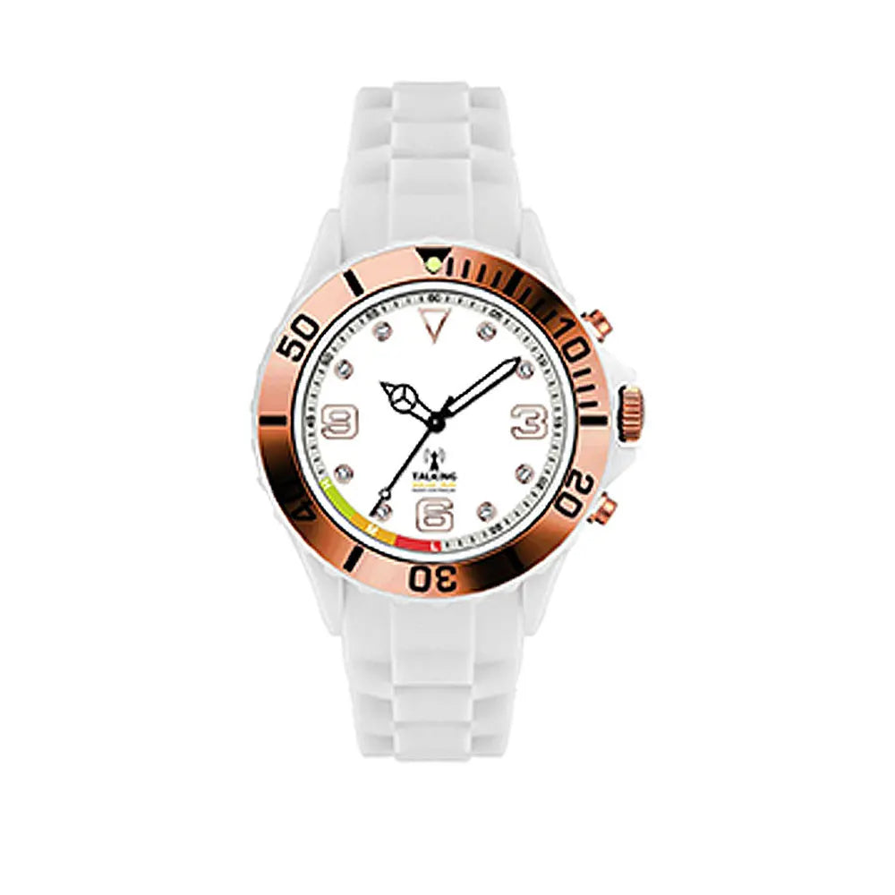 Mens  Male Gift RC Talking Wrist Watch With Large Numbers for Visually Impaired Blind or Elder People