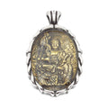 Gold Buddha Pendant Stainless Steel Personalized Gold  Pendant Hindu Charms for Diy Jewelry Making