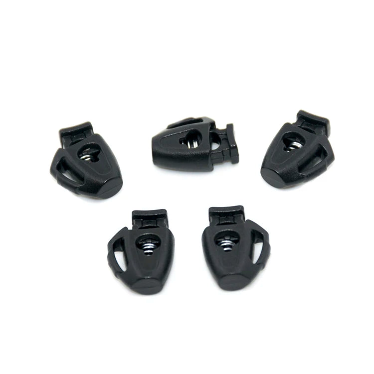 Factory Sale Plastic Drawstring Rope Ends Plastic Single Hole Cord Lock Stopper