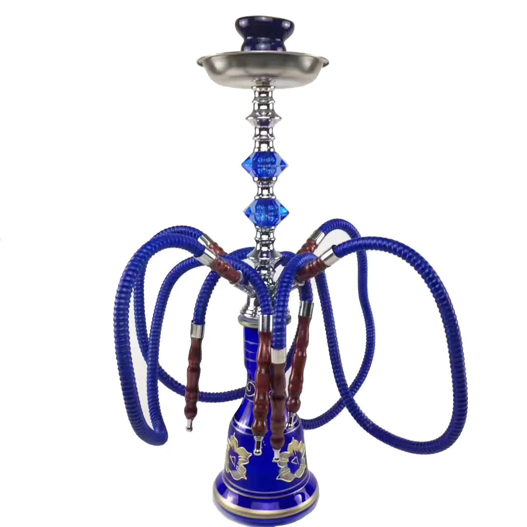 Wholesale Led Custom Colorful Smoke Hookah Shisha Cup Travel Car Hookah Narguil Chicha Sheesha Carvao Narguile