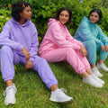 Winter Sweatpants and Hoodie Set Women Thick Custom Cotton Jogger Set Women Two Piece Casual Outfit