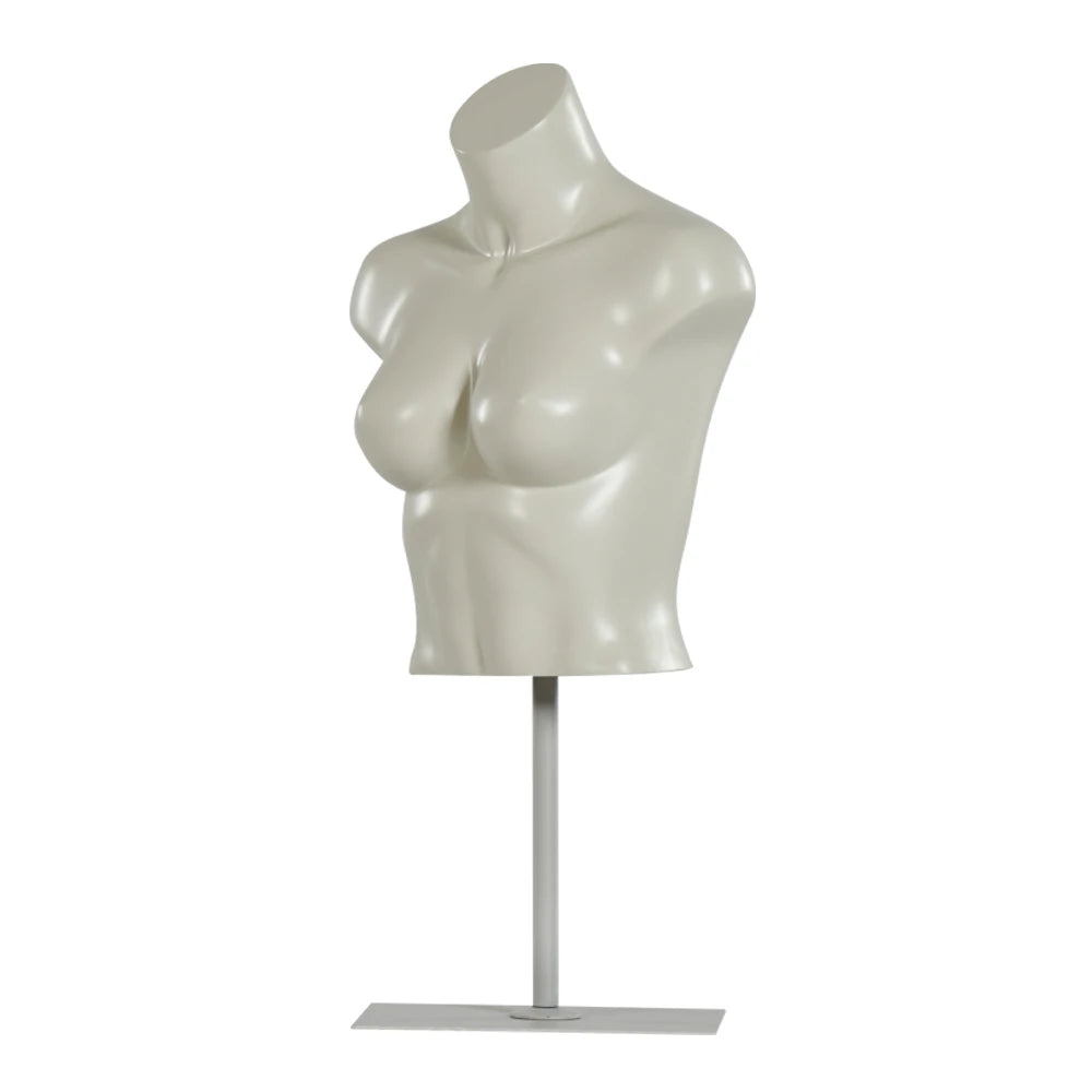 Clothing Display Mannequin Half Body Underwear Female With Big Breast