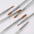 Customized Quality 100% Kolinsky Hair Acrylic Nail Brush with Wood Handle 100% Kolinsky Brushes Acrylic Brush