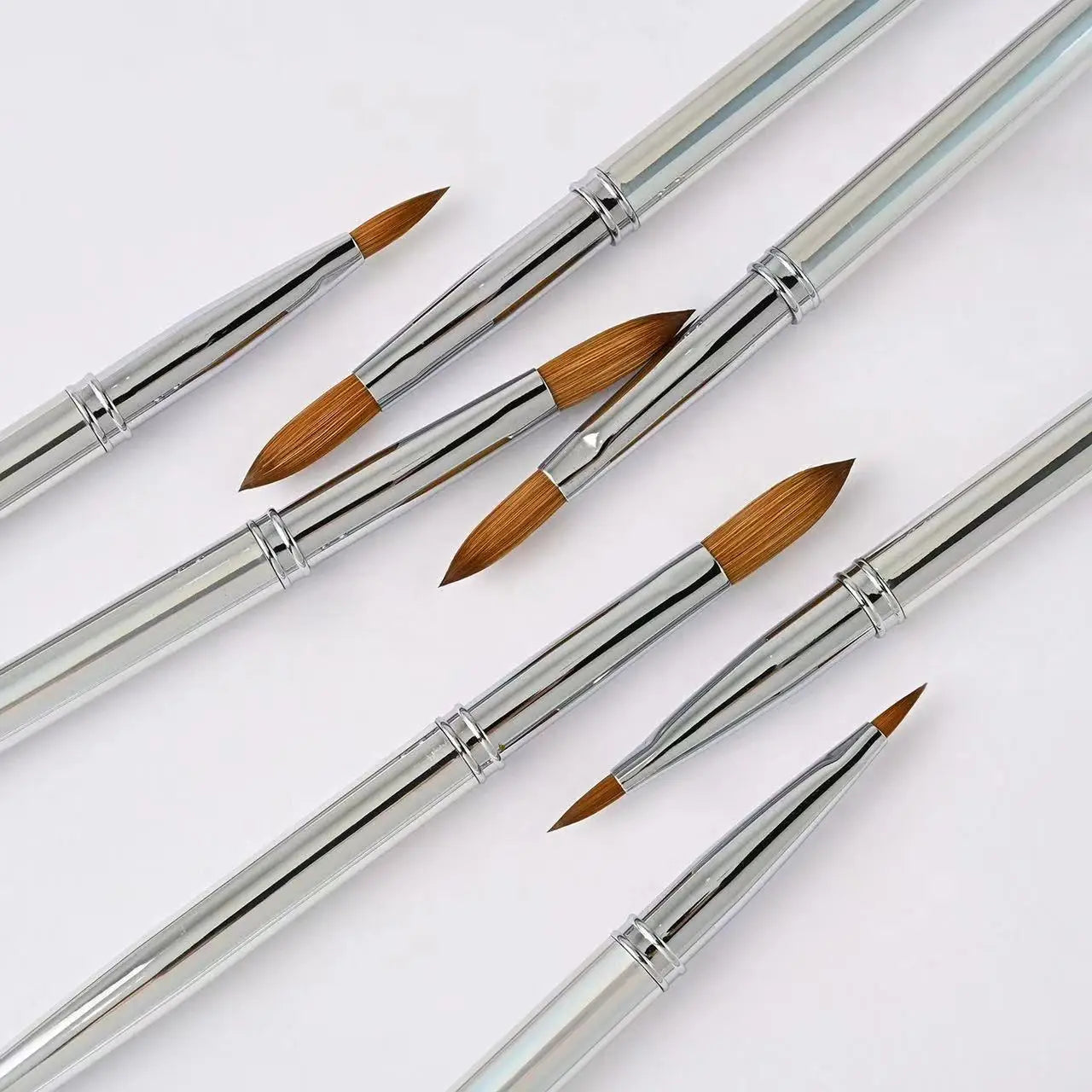 Customized Quality 100% Kolinsky Hair Acrylic Nail Brush with Wood Handle 100% Kolinsky Brushes Acrylic Brush