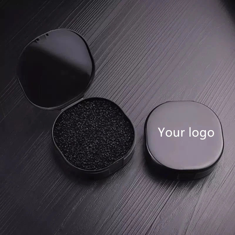 OEM Factory Scrubbing Makeup Brush Cleaner Box Dry Brush Make up Cleaner Eyeshadow Color off Cleaner Sponge Removal Tool Black