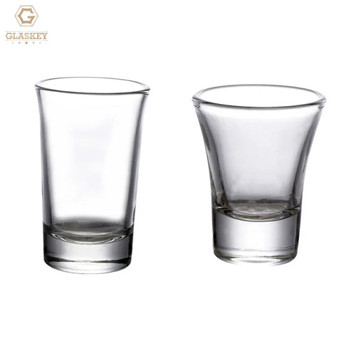 0.5/1 oz Bullet Shot Glass Tequila Glasses Custom Logo Shot Glass  Blank Sublimation Shot Glasses