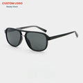 2026 Best Gift Unisex Vintage Pilot Sunglasses Double Bridges UV400 Full Rim Oval Lenses Comfortable Fashionable % UV