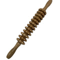 Natural Curved Wooden Massage Roller for Cellulite Reduction and Muscle Tension Back Massage Roller Wood