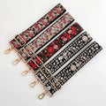 Deepeel ML061 5cm Handbag Accessories Jacquard Embroidery Bag Strap Adjustable Shoulder Strap