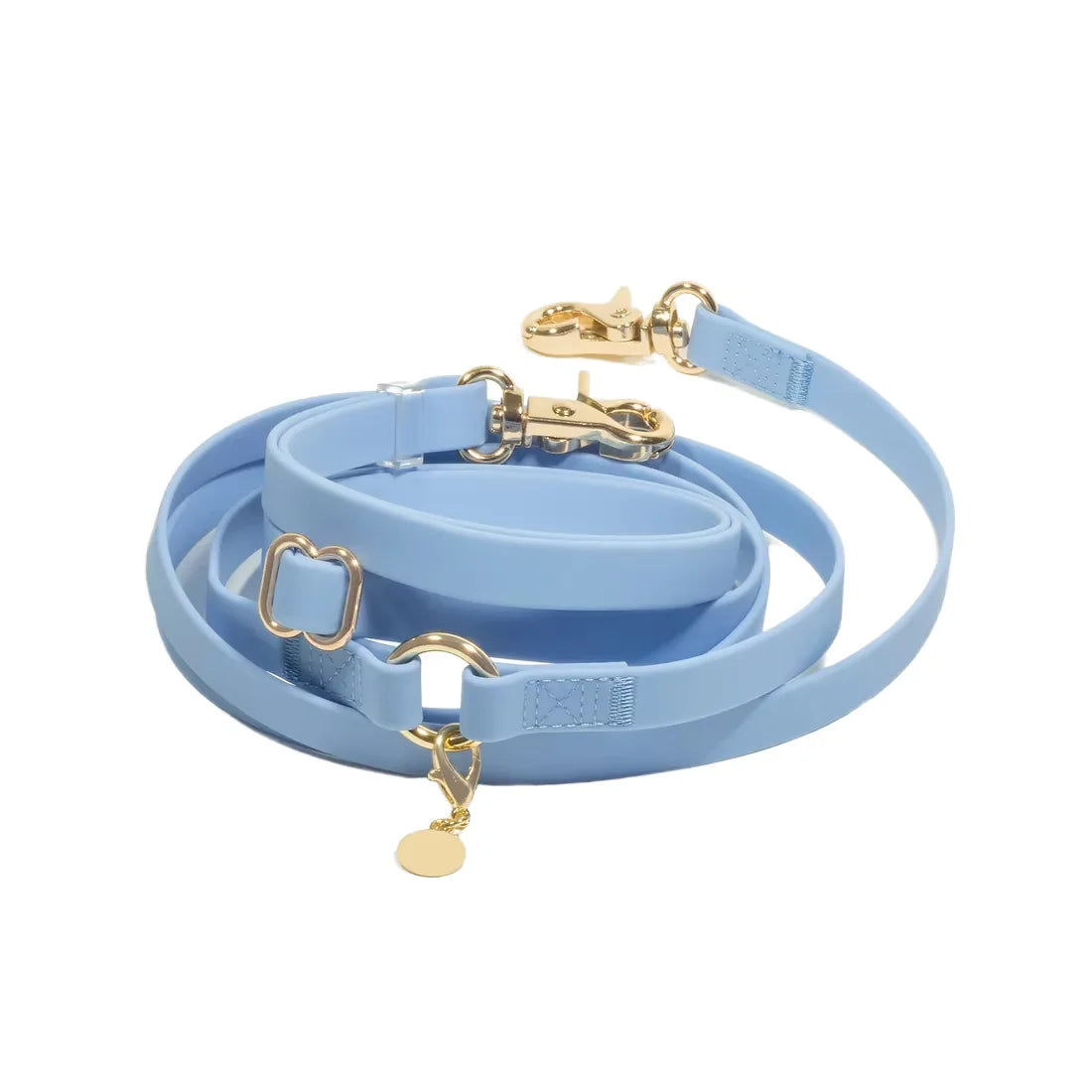 Premium Eco-friendly PVC Dog Leash Luxury Retractable Waterproof with Solid Pattern Personalized Features