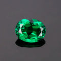 Quality Same As Natural Emerald Oval Cut for Ring Hydrothermal Emerald Rough Lab Grown Loose Emerald