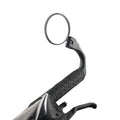 Adjustable Bike Safety Clear Glass Cycling Mirror Rotatable MTB and BMX Bar End Mountain Bicycle Mirror