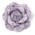 4.5cm  Fabric Art Camellia Flower for Brooch Corsage Shoes Flower Hair Accessories