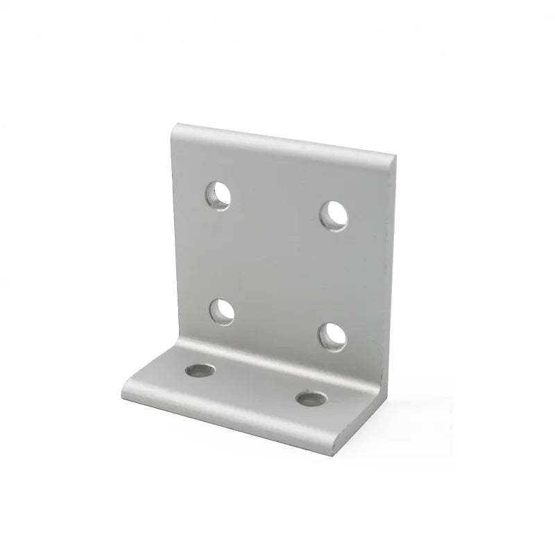 China Manufacturer Rohs Odm Oem Imperial 6349 10&15 6 Hole Corner Bracket for T- Slot Aluminum Profile 10 15 Inches