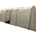 Wind Valley Luxury 8-Person Family Tent 4 Rooms Hiking Camping Outdoor Oxford Ripstop Waterproof Tent