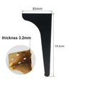 Wholesale Unique Black Steel Legs for Furniture Contemporary Sofa Legs SL-175