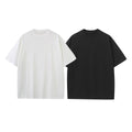 Plain Blank Puff Printing 100% Cotton O-Neck Loose Fit Breathable White Sport Gym Run Men's Casual Summer Wear T-Shirts