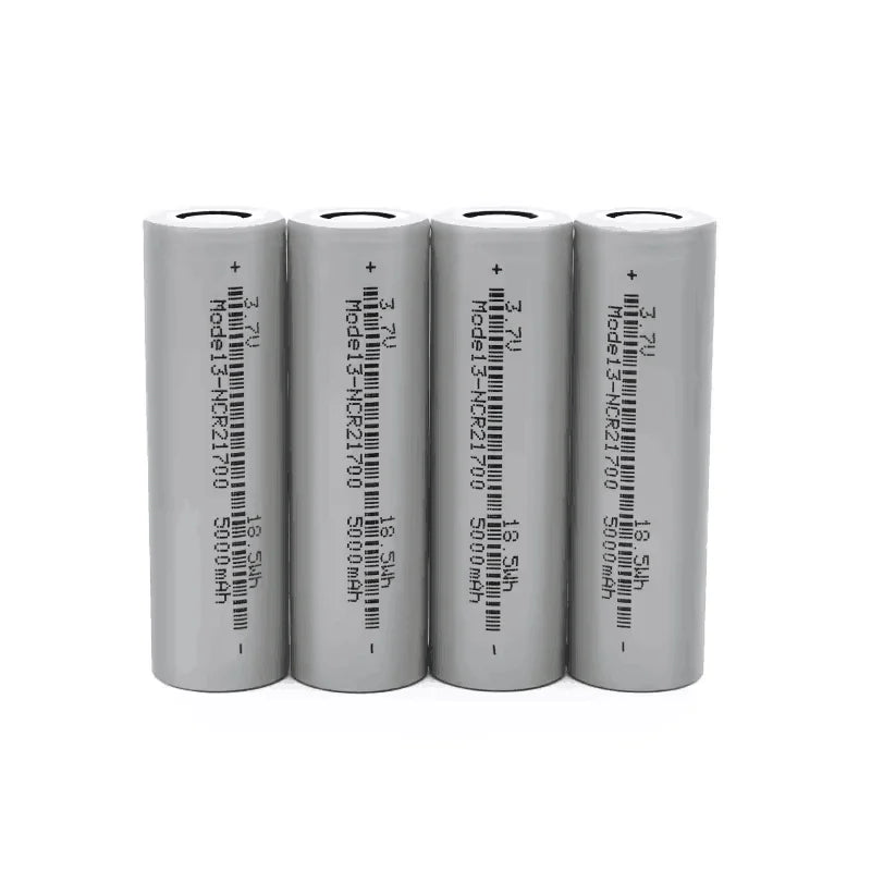 3.7v 21700 5000mah Rechargeable Cylindrical Lithium Ion Battery