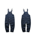 Men's Riding Jeans Long Jeans Jumpsuit Men's Bib Overall Stretch European New American Vest Pants