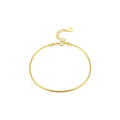 Rainbowking 925 Sterling Silver Very Fine Snake Bone Bracelet Female Ins Cold Wind Niche Design Stacked Wear Vein Chain Bracelet
