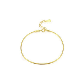 Rainbowking 925 Sterling Silver Very Fine Snake Bone Bracelet Female Ins Cold Wind Niche Design Stacked Wear Vein Chain Bracelet