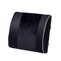 Breathable Memory Foam Lumbar Support Cushion for Office Chair Car Seat with Adjustable Backrest Pillow for Lower Back