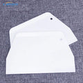 Baking Utensils Film Trapezoidal Plastic Scraper Dough Cutter Cake Cream Cake Chocolate Scraper