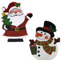 Cross-border Christmas Wooden Decorations Santa Claus Snowman Ornaments Home Party Creative Crafts
