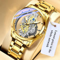 2022 TIGERAO Watch New Arrive Top New Luxury Men Skeleton Automatic Quartz Watch Gold Skeleton Vintage Man Cock Mens Watches