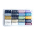 Hot-Selling 20 PCS Hand Sewing Thread Box Wholesale 100% Polyester Sewing Kit Portable Convenient Easy DIY