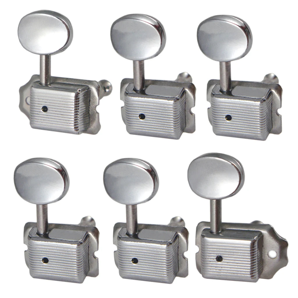 6 in Line Kulson Style Vintage Tuning Pegs Electric Guitar Machine Heads for Guitar Parts