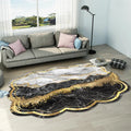 Customized 3d Digital Printed Diamond Velvet Abstract Rug Carpet Carpets & Rugs