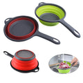 Boming BM-WB15 Plastic Collapsible Handle 2 Style Eco-Friendly Kitchen Drain Colander
