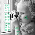 Children's Waterproof Temporary Body Tattoo Sticker Custom Spider Themed Luminous Tattoo Design