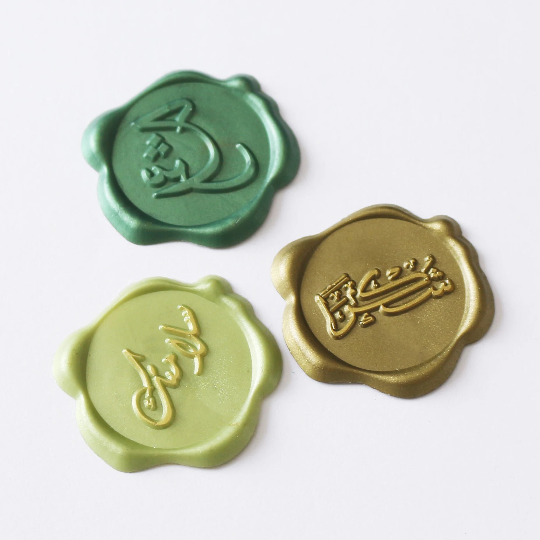 Cheap Price Custom Wax Seal Stickers with Monogram for Wedding Envelope Custom Wax Sticker