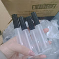 Best Selling Squeeze Lip Gloss Tube 15ml Transparent Empty Wand Lip Gloss Tubes Balm Tube Private Label Logo