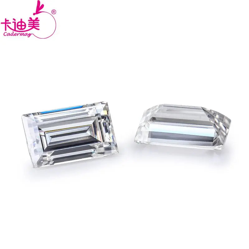 High Quality Step Cut Baguette Small Size 4*2mm White Vvs Loose Moissanite