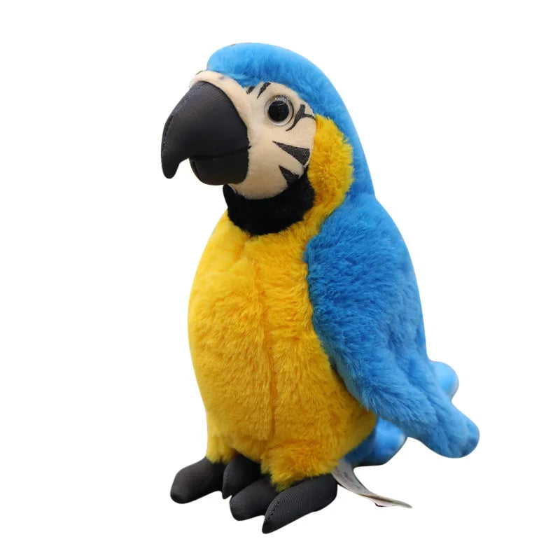 Wholesale Simulation Stuffed Animal Plush Parrot Toy Birthday Gift for Children Friends Home Decoration Macaw Birds Rag Dolls