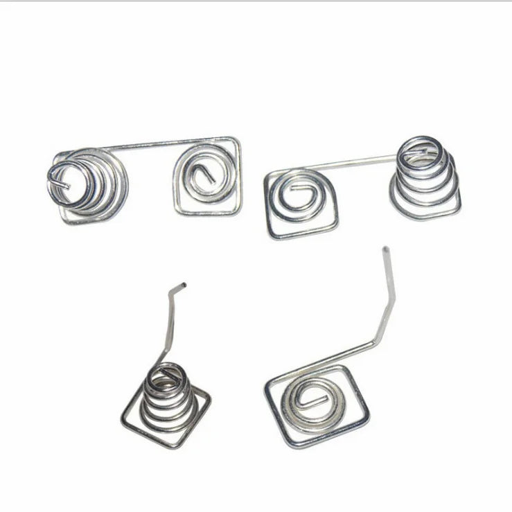 Battery Spring Step Double Loop Tension Spring Wind up Spring