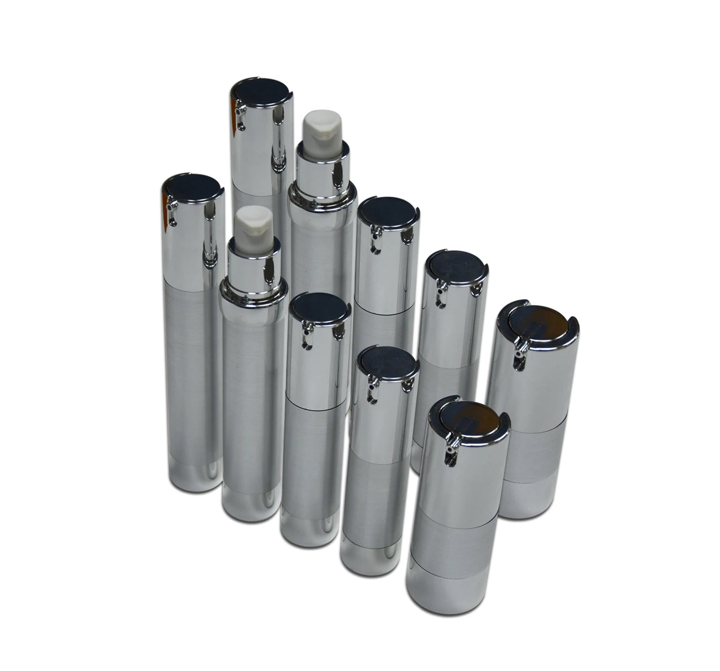 Manufacture 15ml/20ml/30ml/50ml Plastic Airless Pump Dispenser Vacuum Airless Bottle for Serum Lotion Shampoo Face Cream