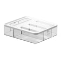 2024 Hot Selling Rectangle Food Container Injection Technology Eco-Friendly Freshness Preservation 3-6L Capacity PP+ABS Material