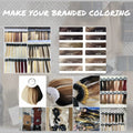 Chinese Virgin Hair Color Swatches Ring for Salon Business Single Weft Hair Color Analysis