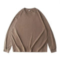 Wholesale 230G Tshirt Man Cotton Washed Vintage T Shirt Oversized Tshirt Men Custom Blank Logo Long Sleeve T-Shirts