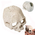 Artificial Heat Skeleton Decoration Aquarium Skull Decor Cave Reptile Hide House Fish Tank Decorative Skulls